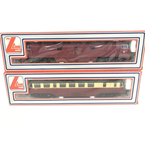 222 - 2 X Boxed 00 Gauge Llima Diesel Locomotives Including #205133 MWG.