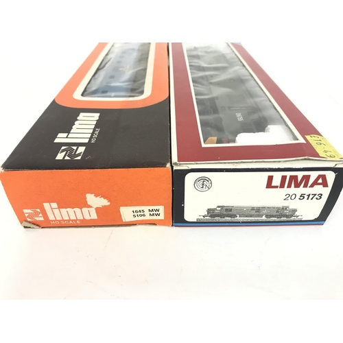 224 - 2 X Boxed 00 Gauge Llima Diesel Locomotives.