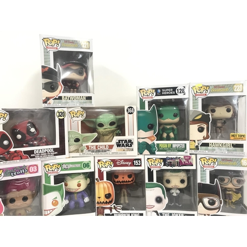 23 - A Collection of Boxed Funko Pop Figures. Including Trolls. Etc.