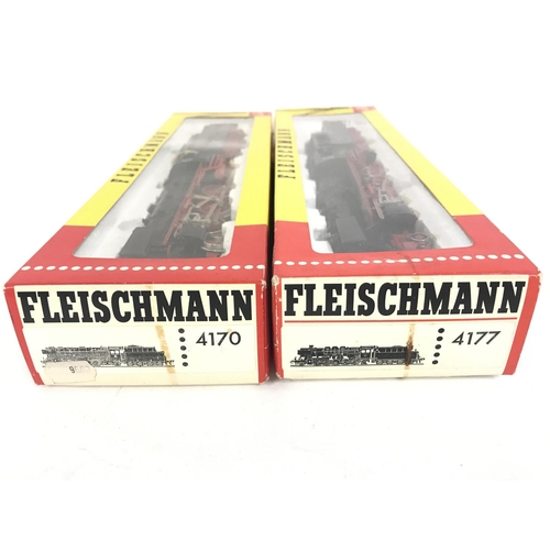 230 - 2 Boxed Fleishmann H0 Gauge Locomotives.