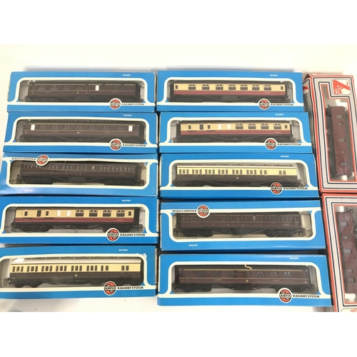 242 - A Collection of Boxed 00 Gauge Coaches. All Airfix And Llima.