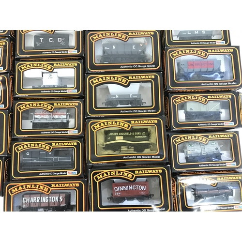 250 - A Collection of Boxed 00 Gauge Mainline Wagons and 2 Airfix Coaches.