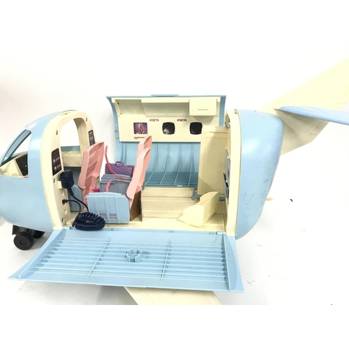 268 - A Boxed Barbie Airplane. Parts Missing.