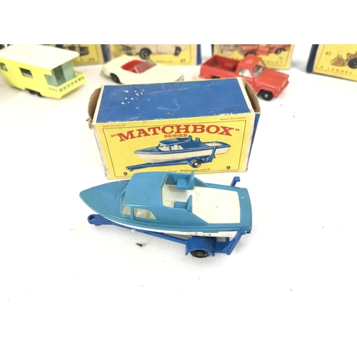 276 - A Collection of Matchbox Vehicles. Boxes In Various States.