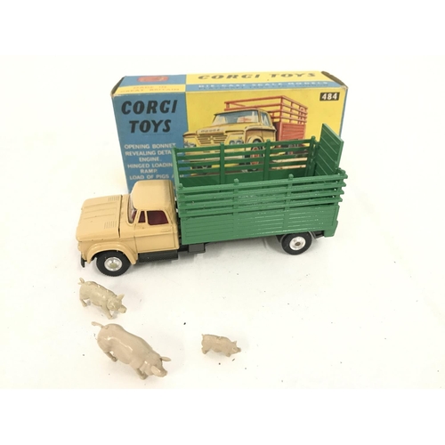 277 - A Boxed Corgi Dodge Kew Fargo Livestock Transporter With Animals. #484.