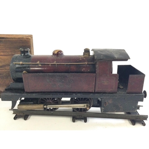 292 - A Boxed example of a Bowman LMS 265 O Gauge live steam engine. Housed in original box as pictured.