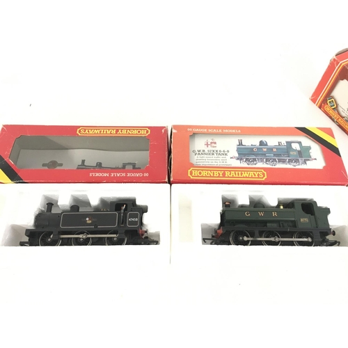 384 - 3 Boxed Hornby 00 Gauge Locomotives. #s R761. R041 and R058.