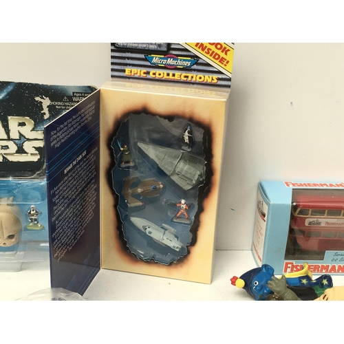 390 - A mixed collection of items relating to Star Wars..Snow White and others including soldiers etc. NO ... 