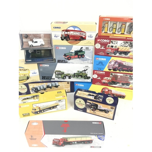 398 - A Box Containing a Collection of Boxed Corgi Classics.