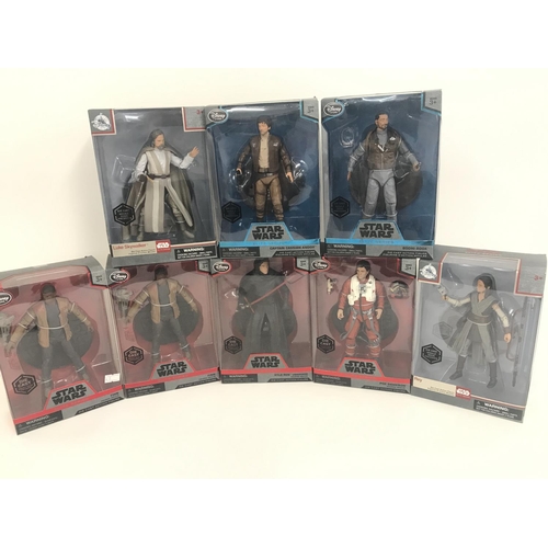 4 - 8 Boxed Star Wars Elite Figures.