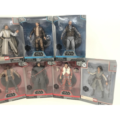 4 - 8 Boxed Star Wars Elite Figures.