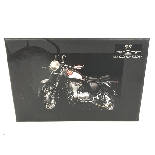 403 - A Boxed Minichamps BSA Gold Star DB34 Diecast Motorcycle.
