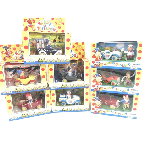 407 - A Collection of Boxed Noddy In Toyland Diecast. By Corgi and Lledo.
