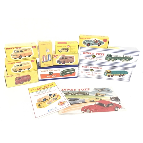 408 - A Small Collection of Boxed Atlas Dinky Toys.