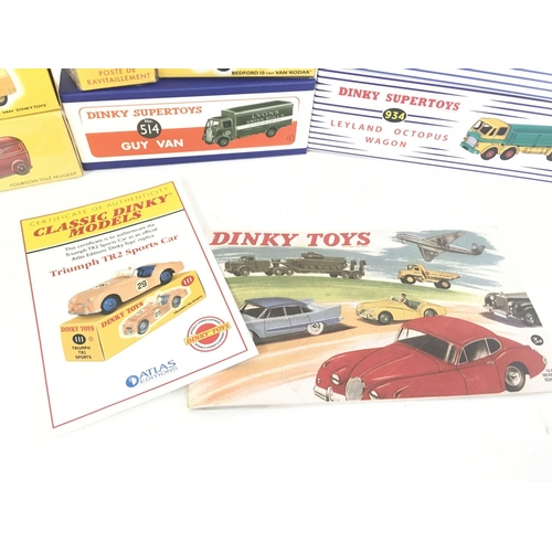 408 - A Small Collection of Boxed Atlas Dinky Toys.