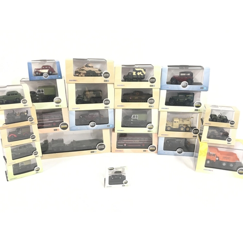 409 - A Collection of Boxed Oxford Diecast.