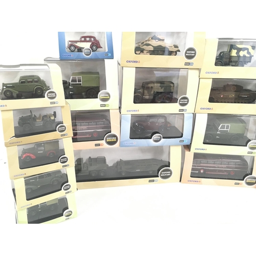 409 - A Collection of Boxed Oxford Diecast.