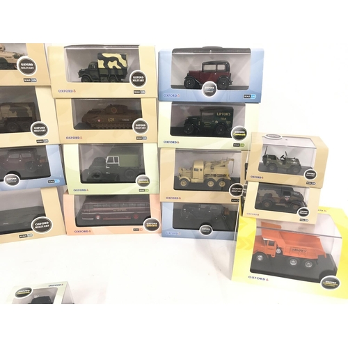 409 - A Collection of Boxed Oxford Diecast.