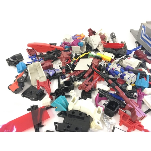 41 - A collection of of Transformers parts and accessories