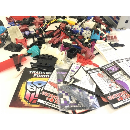 41 - A collection of of Transformers parts and accessories