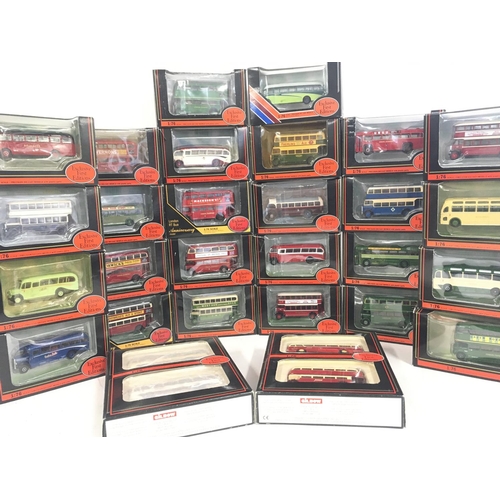 410 - A Collection of Boxed Exclusive First Editions Buses.