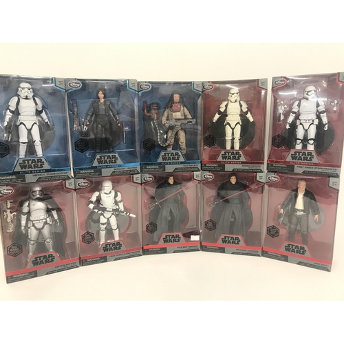 5 - A Collection of Boxed Star Wars Elite Figures.