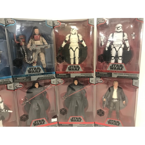 5 - A Collection of Boxed Star Wars Elite Figures.