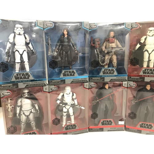 5 - A Collection of Boxed Star Wars Elite Figures.