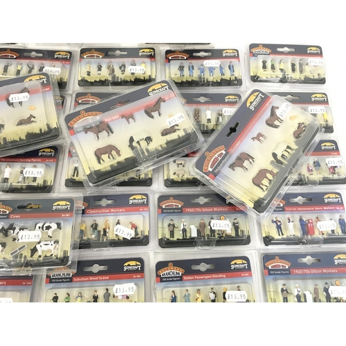 583 - A Collection of Boxed Bachmann 00 Scale Figures. No Reserve.