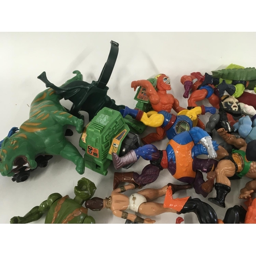 64 - A collection of vintage HeMan Masters of the Universe figures