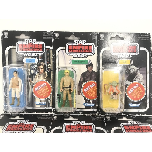 7 - A Complete Set of Star Wars Retro Collection. Wave 2.