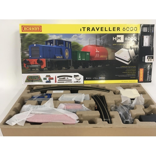 74 - New and boxed Hornby iTraveller 6000. 00 gauge train set. R1271