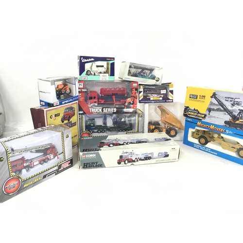 96 - A collection of boxed diecast vehicles by various manufacturers including Corgi..Maidstone..KDW..He-... 