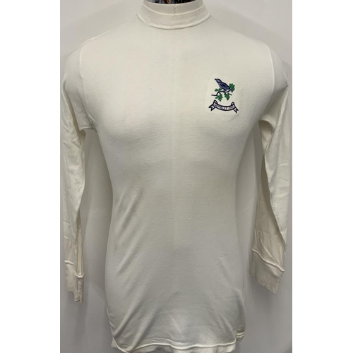 1 - CLICK FOR INDEX West Brom 1968 FA Cup Final Match Worn Football Shirt: White long sleeve number 6 sh... 