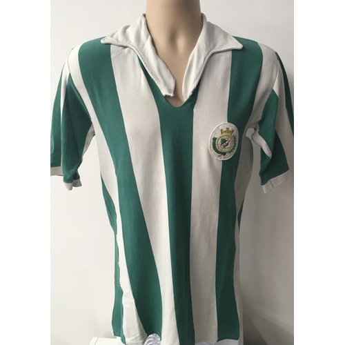 10 - Vitoria Setubal (Portugal) 1969 Match Worn Football Shirt: Swapped with John Kaye of West Brom with ... 