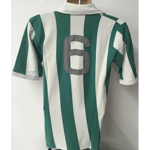 10 - Vitoria Setubal (Portugal) 1969 Match Worn Football Shirt: Swapped with John Kaye of West Brom with ... 