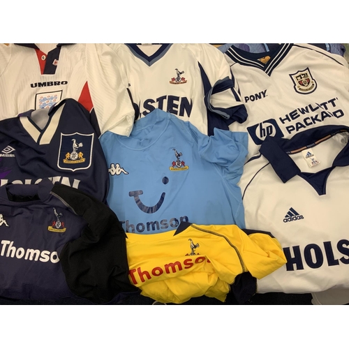 110 - Tottenham Replica Football Shirt Collection: All from the Millennium onwards from different seasons ... 