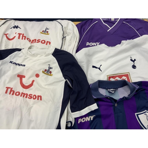 110 - Tottenham Replica Football Shirt Collection: All from the Millennium onwards from different seasons ... 