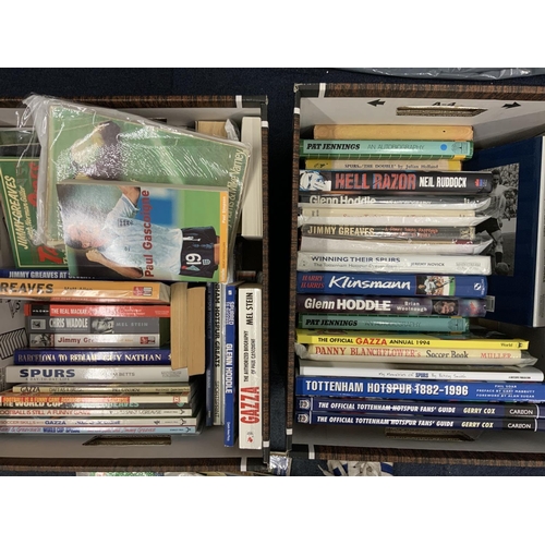 137 - Tottenham Comprehensive Football Book Collection: An absolute must view from a private collection co... 