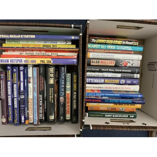 137 - Tottenham Comprehensive Football Book Collection: An absolute must view from a private collection co... 