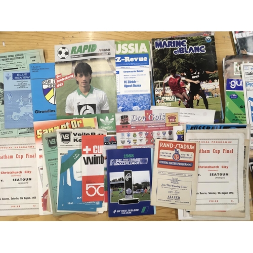 227 - Foreign Club Football Programmes: 21 are in European competitions but no British involvement at all.... 