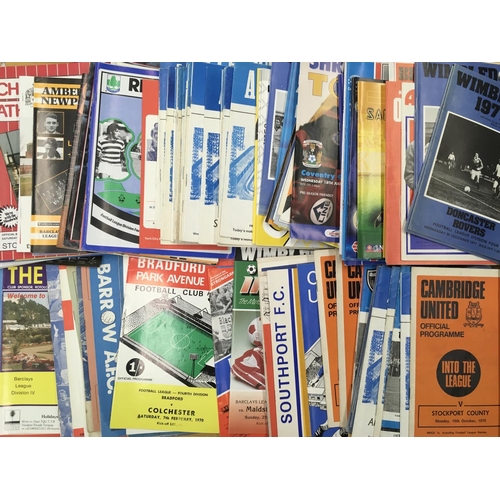 235 - First + Last Football Programmes: Representation from Oxford 61/62, 62/63, Peterborough 59/60, 60/61... 