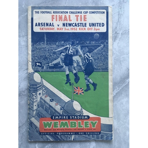 570 - 1934 FA Cup Final Football Ticket: 1934 Portsmouth v Manchester City has 4 staple holes where it use... 