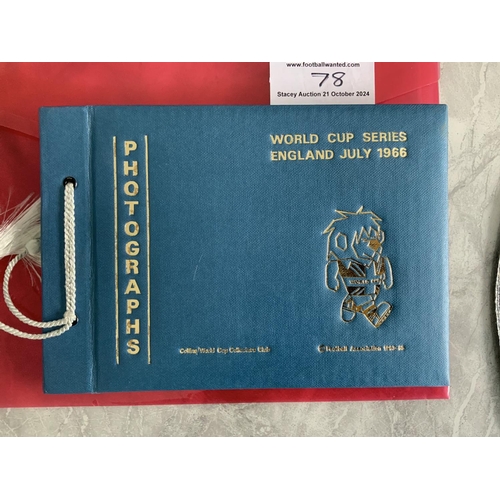 78 - England 1966 World Cup Complete Football Squad Autographs: An original WC Willie photo album in exce... 