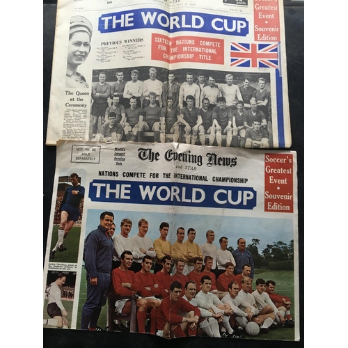 93 - 1966 World Cup Football Memorabilia: Original final programme England v West Germany in fair conditi... 