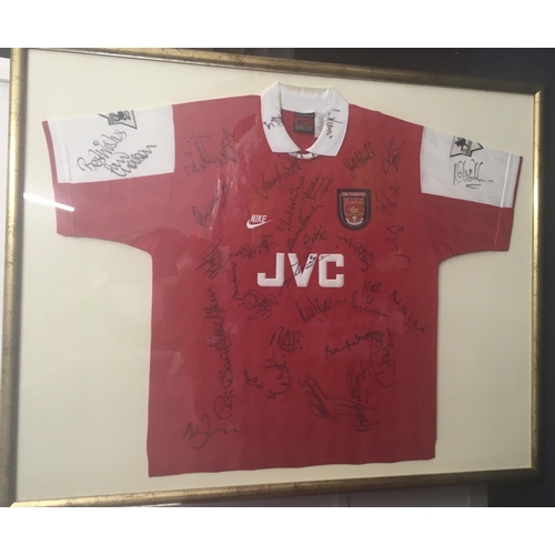 95/96 Paul Merson Arsenal Match Worn Signed Testimonial Football