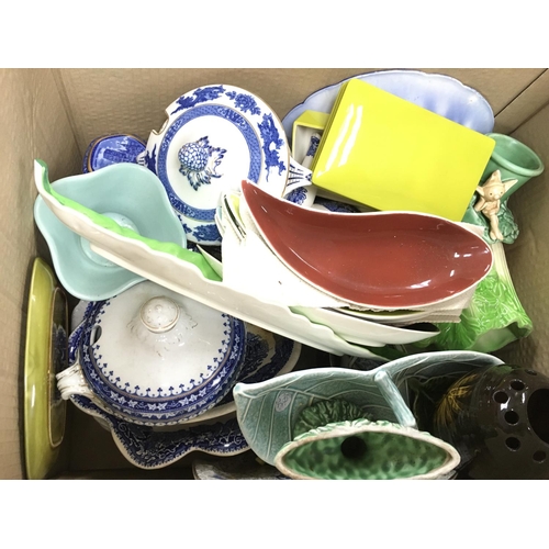 1100 - A large collection of ceramics and glass ware including Royal Doulton and Carlton etc. Postage D