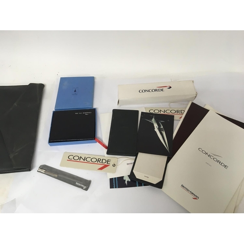 722 - A collection of Concorde memorabilia. NO RESERVE