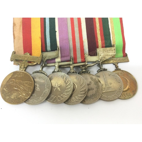 1533 - A collection of various war medals including British Hors De Combat line of duty medal, US armed for... 