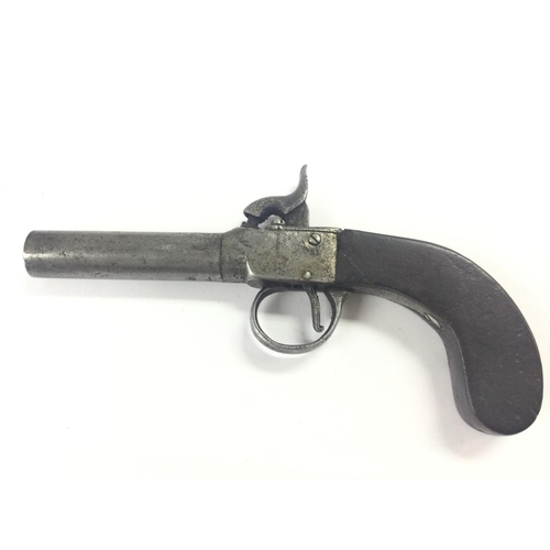 1546 - A Flintlock Muff pistol